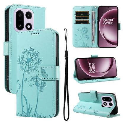 Dandelion Embossed Pattern Flip Leather Phone Case, For OnePlus Nord CE6 Lite/Turbo 6X, For OnePlus Ace 6 Ultra, For OnePlus Ace 6, For OnePlus 15