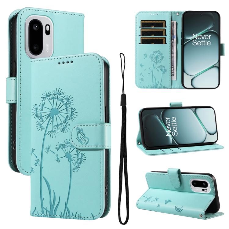 Dandelion Embossed Pattern Flip Leather Phone Case, For OnePlus Nord CE6 Lite/Turbo 6X, For OnePlus Ace 6 Ultra, For OnePlus Ace 6, For OnePlus 15