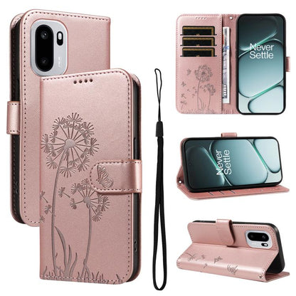 Dandelion Embossed Pattern Flip Leather Phone Case, For OnePlus Nord CE6 Lite/Turbo 6X, For OnePlus Ace 6 Ultra, For OnePlus Ace 6, For OnePlus 15
