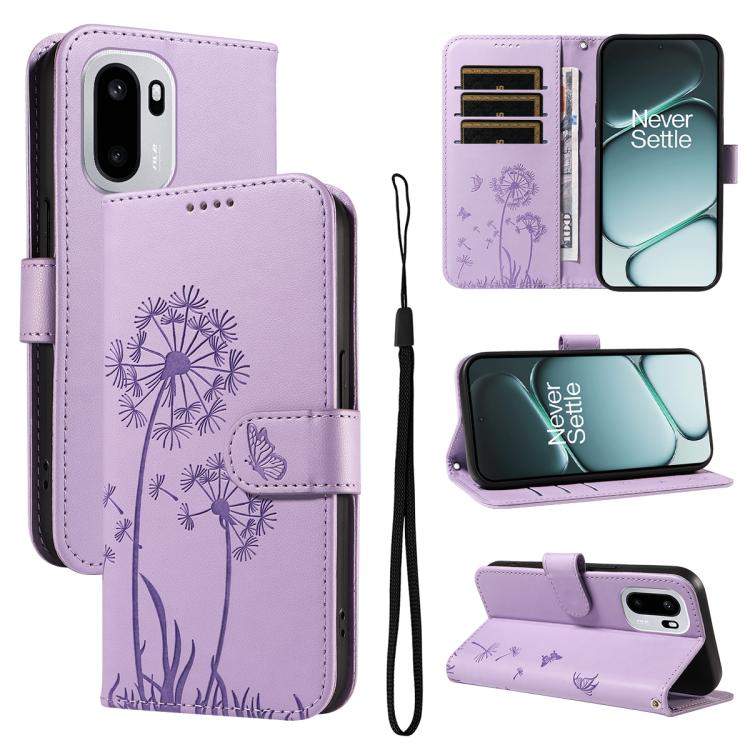 Dandelion Embossed Pattern Flip Leather Phone Case, For OnePlus Nord CE6 Lite/Turbo 6X, For OnePlus Ace 6 Ultra, For OnePlus Ace 6, For OnePlus 15