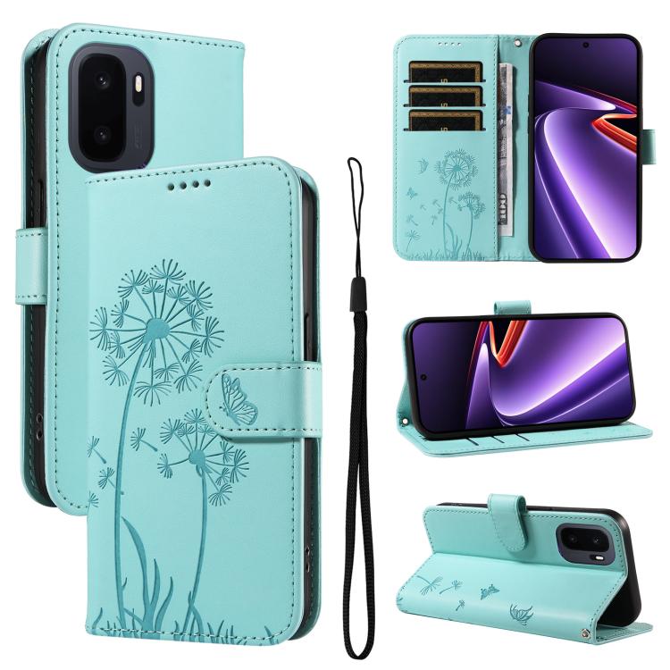 Dandelion Embossed Pattern Flip Leather Phone Case, For OnePlus Nord CE6 Lite/Turbo 6X, For OnePlus Ace 6 Ultra, For OnePlus Ace 6, For OnePlus 15