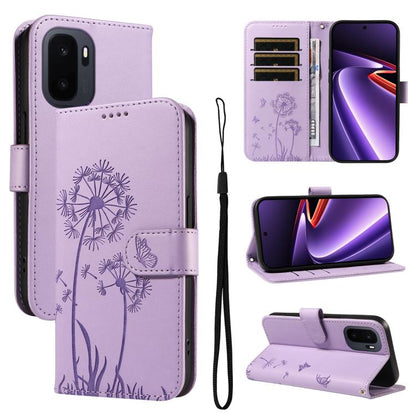 Dandelion Embossed Pattern Flip Leather Phone Case, For OnePlus Nord CE6 Lite/Turbo 6X, For OnePlus Ace 6 Ultra, For OnePlus Ace 6, For OnePlus 15