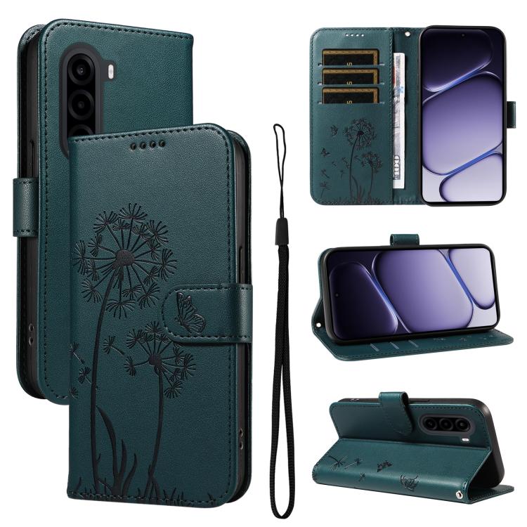 Dandelion Embossed Pattern Flip Leather Phone Case, For OnePlus Nord CE6 Lite/Turbo 6X, For OnePlus Ace 6 Ultra, For OnePlus Ace 6, For OnePlus 15