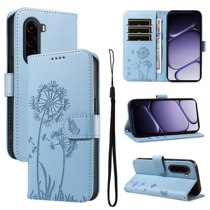 Dandelion Embossed Pattern Flip Leather Phone Case, For OnePlus Nord CE6 Lite/Turbo 6X, For OnePlus Ace 6 Ultra, For OnePlus Ace 6, For OnePlus 15