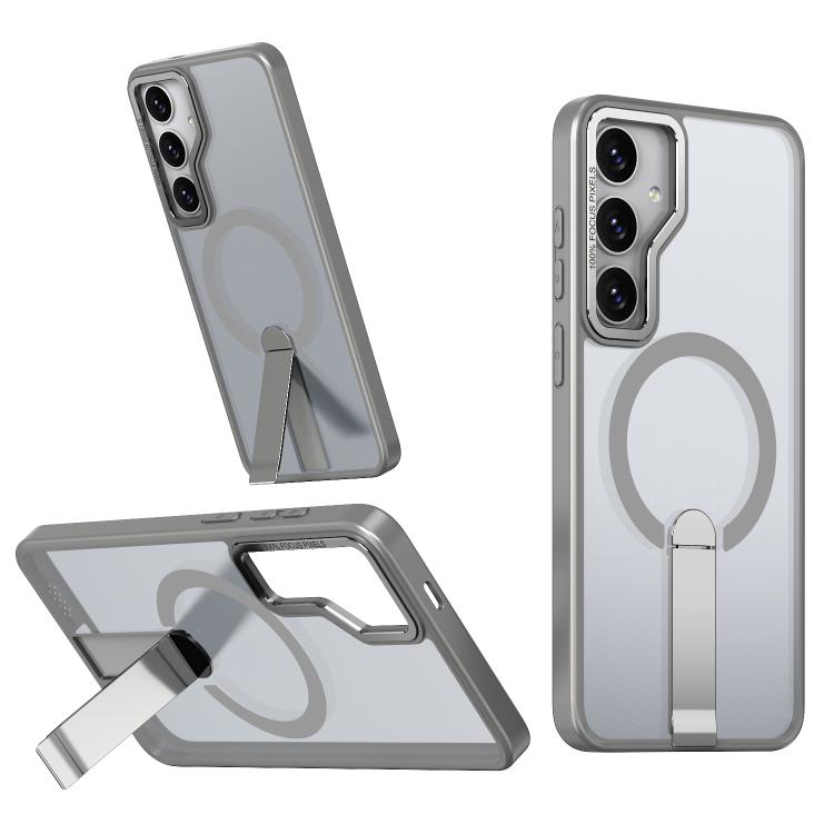 Star Shine Series TPU + PC MagSafe Phone Case with Fold Holder, For Samsung Galaxy S25 Edge 5G, For Samsung Galaxy S24 5G / S25 5G, For Samsung Galaxy S24+ 5G / S25+ 5G, For Samsung Galaxy S25 Ultra 5G