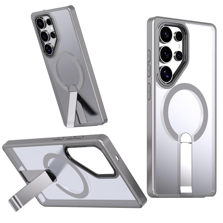 Star Shine Series TPU + PC MagSafe Phone Case with Fold Holder, For Samsung Galaxy S25 Edge 5G, For Samsung Galaxy S24 5G / S25 5G, For Samsung Galaxy S24+ 5G / S25+ 5G, For Samsung Galaxy S25 Ultra 5G