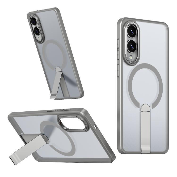 Star Shine Series TPU + PC MagSafe Phone Case with Fold Holder, For Samsung Galaxy S25 Edge 5G, For Samsung Galaxy S24 5G / S25 5G, For Samsung Galaxy S24+ 5G / S25+ 5G, For Samsung Galaxy S25 Ultra 5G