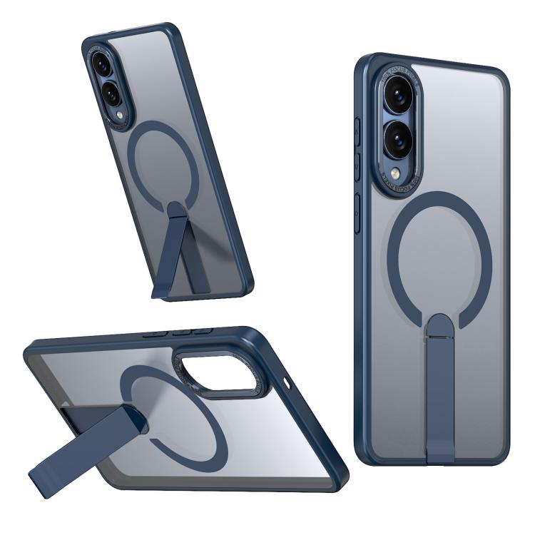 Star Shine Series TPU + PC MagSafe Phone Case with Fold Holder, For Samsung Galaxy S25 Edge 5G, For Samsung Galaxy S24 5G / S25 5G, For Samsung Galaxy S24+ 5G / S25+ 5G, For Samsung Galaxy S25 Ultra 5G