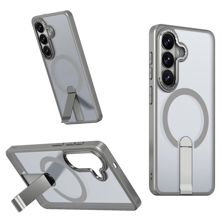 Star Shine Series TPU + PC MagSafe Phone Case with Fold Holder, For Samsung Galaxy S26+ 5G, For Samsung Galaxy S26 Ultra 5G, For Samsung Galaxy S26 5G, For Samsung Galaxy S25 FE 5G