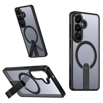 Star Shine Series TPU + PC MagSafe Phone Case with Fold Holder, For Samsung Galaxy S26+ 5G, For Samsung Galaxy S26 Ultra 5G, For Samsung Galaxy S26 5G, For Samsung Galaxy S25 FE 5G