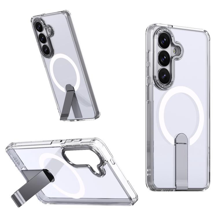 Star Shine Series TPU + PC MagSafe Phone Case with Fold Holder, For Samsung Galaxy S26+ 5G, For Samsung Galaxy S26 Ultra 5G, For Samsung Galaxy S26 5G, For Samsung Galaxy S25 FE 5G