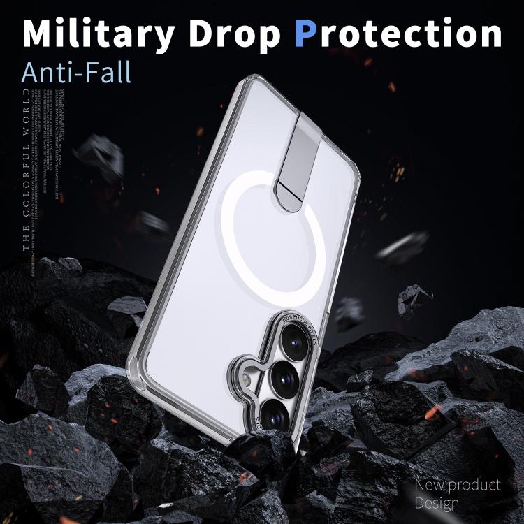 Star Shine Series TPU + PC MagSafe Phone Case with Fold Holder, For Samsung Galaxy S26+ 5G, For Samsung Galaxy S26 Ultra 5G, For Samsung Galaxy S26 5G, For Samsung Galaxy S25 FE 5G