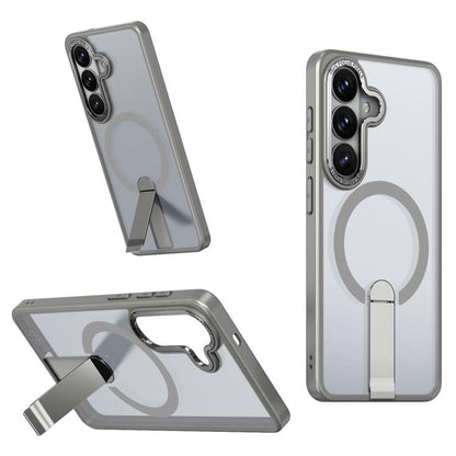 Star Shine Series TPU + PC MagSafe Phone Case with Fold Holder, For Samsung Galaxy S26+ 5G, For Samsung Galaxy S26 Ultra 5G, For Samsung Galaxy S26 5G, For Samsung Galaxy S25 FE 5G