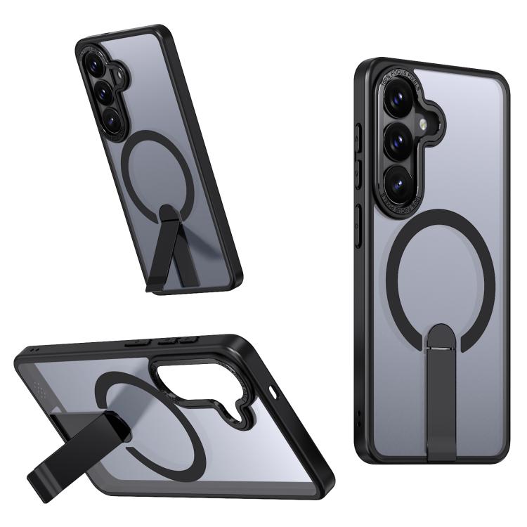 Star Shine Series TPU + PC MagSafe Phone Case with Fold Holder, For Samsung Galaxy S26+ 5G, For Samsung Galaxy S26 Ultra 5G, For Samsung Galaxy S26 5G, For Samsung Galaxy S25 FE 5G