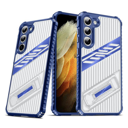 Plating Holder PC Hybrid TPU Phone Case, For Samsung Galaxy S23 5G