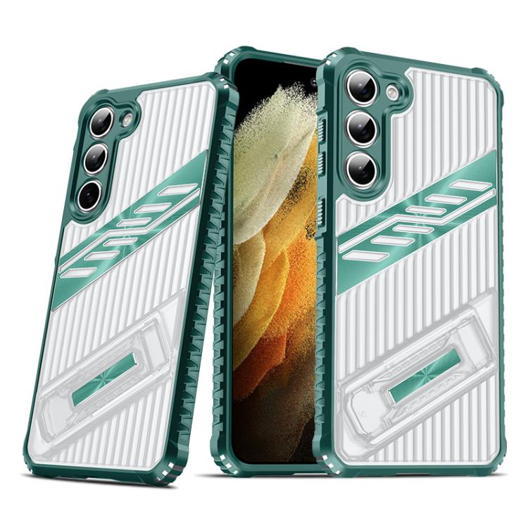 Plating Holder PC Hybrid TPU Phone Case, For Samsung Galaxy S23 5G