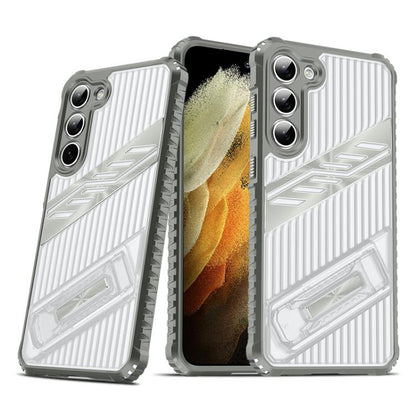 Plating Holder PC Hybrid TPU Phone Case, For Samsung Galaxy S23 5G