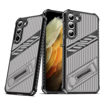 Plating Holder PC Hybrid TPU Phone Case, For Samsung Galaxy S23 5G