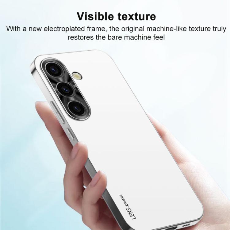 AG Frosted Electroplating Acrylic Phone Case, For Samsung Galaxy S25 5G, For Samsung Galaxy S25+ 5G, For Samsung Galaxy S25 Ultra 5G