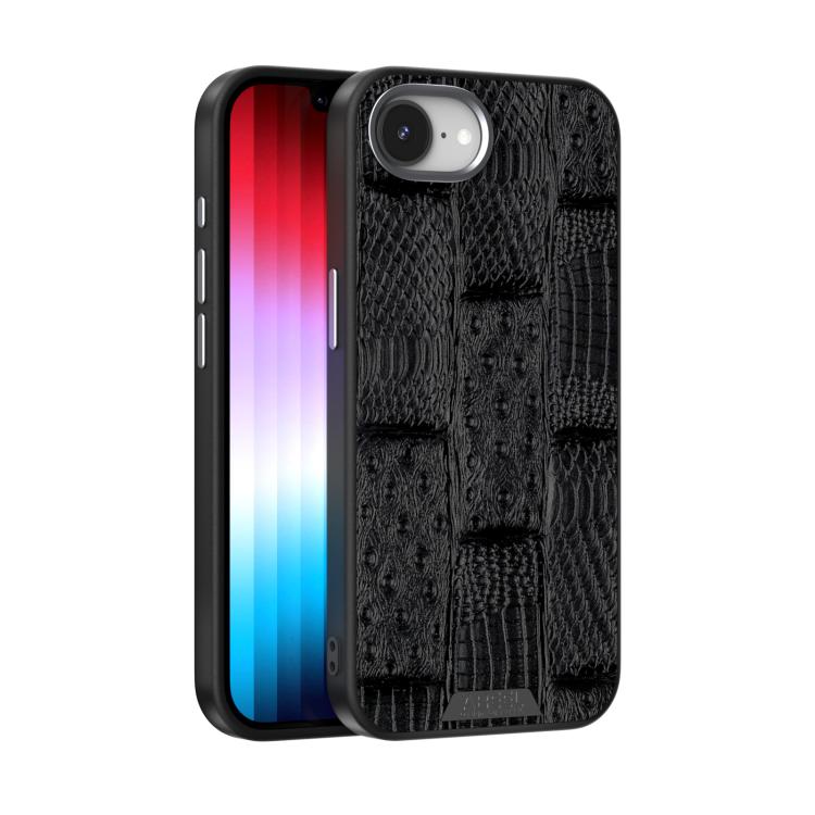 ABEEL Beast Pattern 6D Micro-Embossed MagSafe Genuine Leather Phone Case, For iPhone 17e / 16e, For iPhone 17 Pro Max, For iPhone 17 Pro, For iPhone 17, For iPhone Air, For iPhone 16 Pro Max