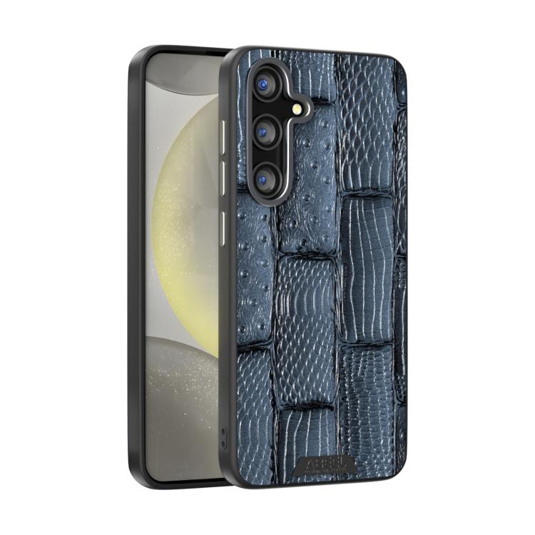 ABEEL Beast Pattern 6D Micro-Embossed MagSafe Genuine Leather Phone Case, For Samsung Galaxy S25 FE 5G, For Samsung Galaxy S25 Edge 5G, For Samsung Galaxy S25 5G, For Samsung Galaxy S25+ 5G, For Samsung Galaxy S25 Ultra 5G, For Samsung Galaxy S24 FE 5G