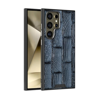 ABEEL Beast Pattern 6D Micro-Embossed MagSafe Genuine Leather Phone Case, For Samsung Galaxy S24 Ultra 5G, For Samsung Galaxy S24+ 5G, For Samsung Galaxy S24 5G