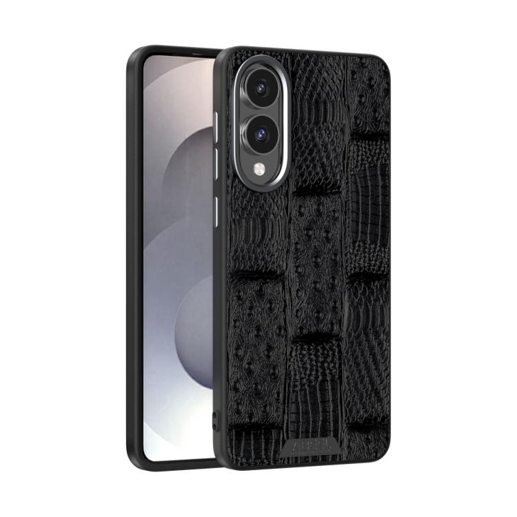 ABEEL Beast Pattern 6D Micro-Embossed MagSafe Genuine Leather Phone Case, For Samsung Galaxy S25 FE 5G, For Samsung Galaxy S25 Edge 5G, For Samsung Galaxy S25 5G, For Samsung Galaxy S25+ 5G, For Samsung Galaxy S25 Ultra 5G, For Samsung Galaxy S24 FE 5G