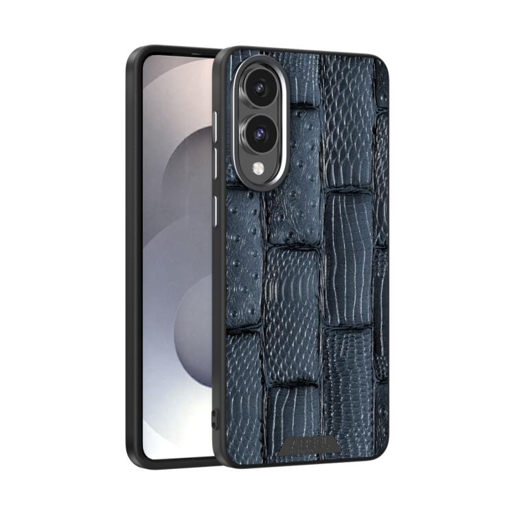 ABEEL Beast Pattern 6D Micro-Embossed MagSafe Genuine Leather Phone Case, For Samsung Galaxy S25 FE 5G, For Samsung Galaxy S25 Edge 5G, For Samsung Galaxy S25 5G, For Samsung Galaxy S25+ 5G, For Samsung Galaxy S25 Ultra 5G, For Samsung Galaxy S24 FE 5G