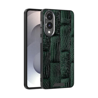 ABEEL Beast Pattern 6D Micro-Embossed MagSafe Genuine Leather Phone Case, For Samsung Galaxy S25 FE 5G, For Samsung Galaxy S25 Edge 5G, For Samsung Galaxy S25 5G, For Samsung Galaxy S25+ 5G, For Samsung Galaxy S25 Ultra 5G, For Samsung Galaxy S24 FE 5G