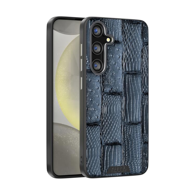 ABEEL Beast Pattern 6D Micro-Embossed MagSafe Genuine Leather Phone Case, For Samsung Galaxy S25 FE 5G, For Samsung Galaxy S25 Edge 5G, For Samsung Galaxy S25 5G, For Samsung Galaxy S25+ 5G, For Samsung Galaxy S25 Ultra 5G, For Samsung Galaxy S24 FE 5G