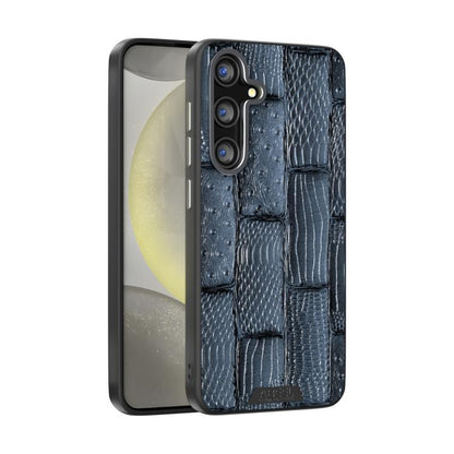 ABEEL Beast Pattern 6D Micro-Embossed MagSafe Genuine Leather Phone Case, For Samsung Galaxy S25 FE 5G, For Samsung Galaxy S25 Edge 5G, For Samsung Galaxy S25 5G, For Samsung Galaxy S25+ 5G, For Samsung Galaxy S25 Ultra 5G, For Samsung Galaxy S24 FE 5G