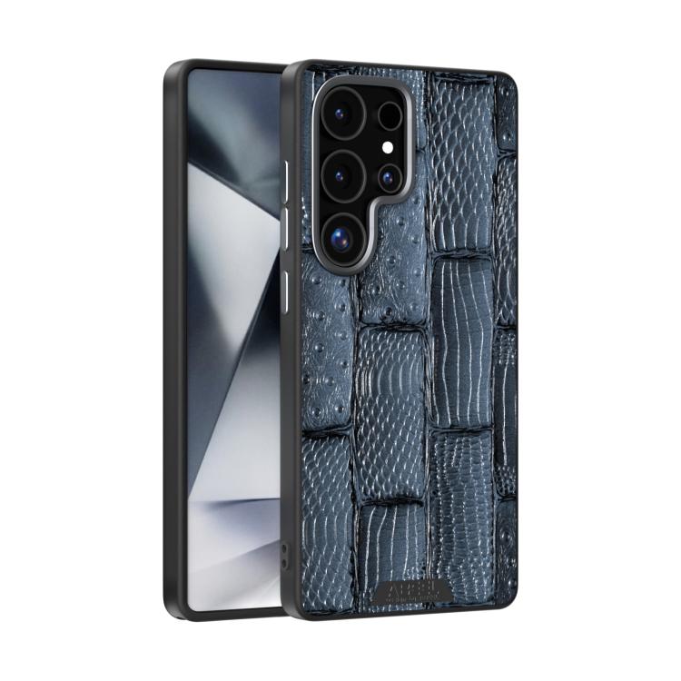 ABEEL Beast Pattern 6D Micro-Embossed MagSafe Genuine Leather Phone Case, For Samsung Galaxy S25 FE 5G, For Samsung Galaxy S25 Edge 5G, For Samsung Galaxy S25 5G, For Samsung Galaxy S25+ 5G, For Samsung Galaxy S25 Ultra 5G, For Samsung Galaxy S24 FE 5G