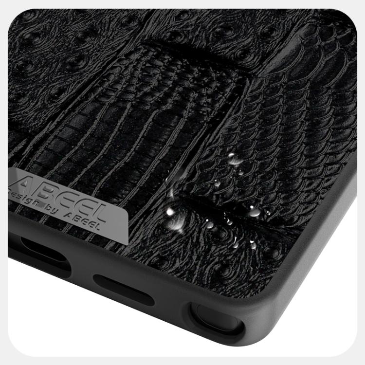 ABEEL Beast Pattern 6D Micro-Embossed MagSafe Genuine Leather Phone Case, For Samsung Galaxy S25 FE 5G, For Samsung Galaxy S25 Edge 5G, For Samsung Galaxy S25 5G, For Samsung Galaxy S25+ 5G, For Samsung Galaxy S25 Ultra 5G, For Samsung Galaxy S24 FE 5G