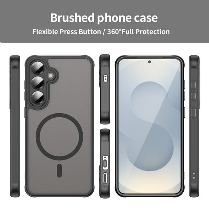 Fan Dun Series TPU Hybrid PC Frosted Magsafe Phone Case, For Samsung Galaxy S25 5G, For Samsung Galaxy S25+ 5G, For Samsung Galaxy S25 Ultra 5G, For Samsung Galaxy S24 FE 5G
