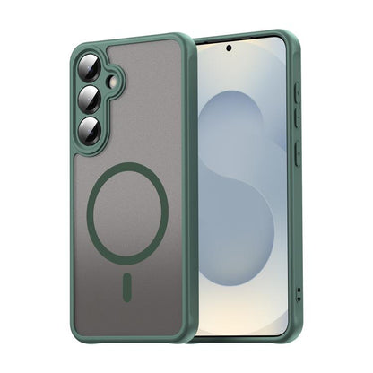 Fan Dun Series TPU Hybrid PC Frosted Magsafe Phone Case, For Samsung Galaxy S26 Edge 5G, For Samsung Galaxy S26 Ultra 5G, For Samsung Galaxy S26 Pro 5G, For Samsung Galaxy S25 FE 5G, For Samsung Galaxy S25 Edge 5G, For Samsung Galaxy S25 5G