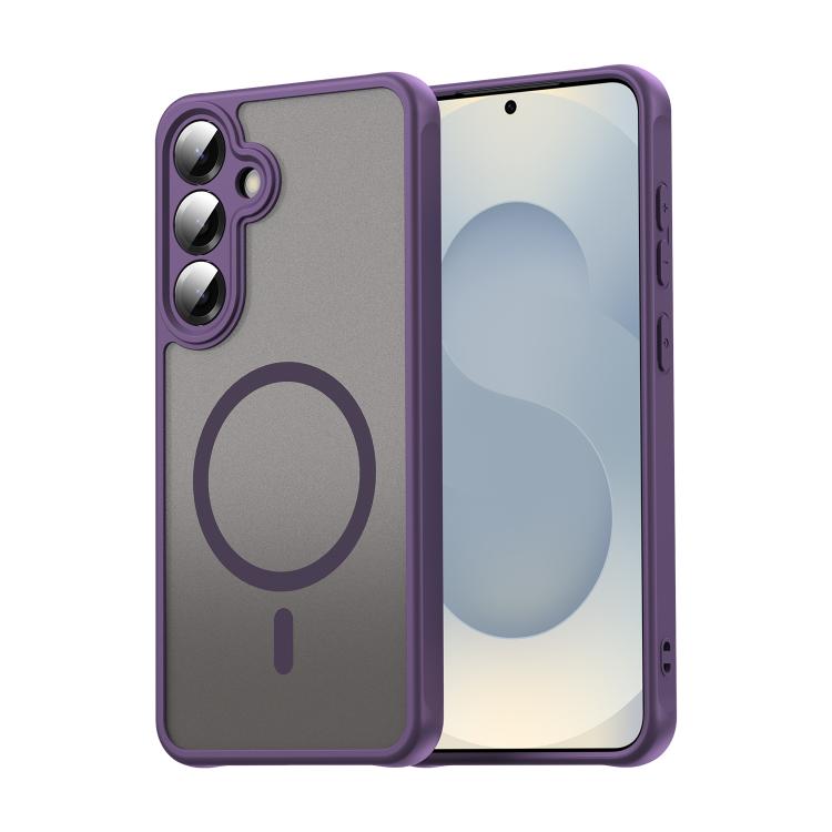 Fan Dun Series TPU Hybrid PC Frosted Magsafe Phone Case, For Samsung Galaxy S25 5G, For Samsung Galaxy S25+ 5G, For Samsung Galaxy S25 Ultra 5G, For Samsung Galaxy S24 FE 5G