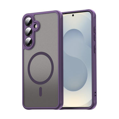 Fan Dun Series TPU Hybrid PC Frosted Magsafe Phone Case, For Samsung Galaxy S25 5G, For Samsung Galaxy S25+ 5G, For Samsung Galaxy S25 Ultra 5G, For Samsung Galaxy S24 FE 5G