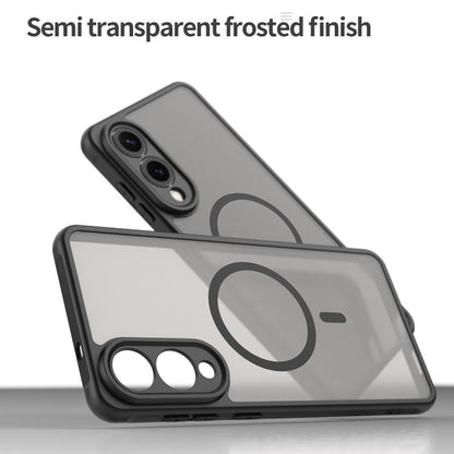 Fan Dun Series TPU Hybrid PC Frosted Magsafe Phone Case, For Samsung Galaxy S25 Edge 5G, For Samsung Galaxy S25 5G, For Samsung Galaxy S25+ 5G, For Samsung Galaxy S25 Ultra 5G, For Samsung Galaxy S24 FE 5G