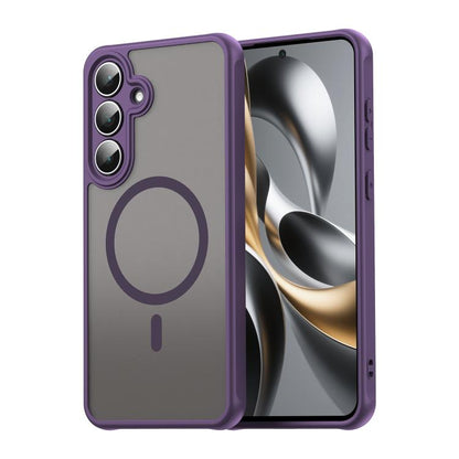 Fan Dun Series TPU Hybrid PC Frosted Magsafe Phone Case, For Samsung Galaxy S26 Edge 5G, For Samsung Galaxy S26 Ultra 5G, For Samsung Galaxy S26 Pro 5G, For Samsung Galaxy S25 FE 5G, For Samsung Galaxy S25 Edge 5G, For Samsung Galaxy S25 5G