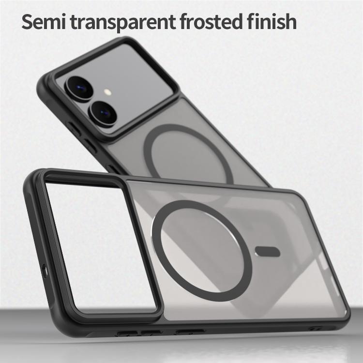 Fan Dun Series TPU Hybrid PC Frosted Magsafe Phone Case, For Samsung Galaxy S26 Edge 5G, For Samsung Galaxy S26 Ultra 5G, For Samsung Galaxy S26 Pro 5G, For Samsung Galaxy S25 FE 5G, For Samsung Galaxy S25 Edge 5G, For Samsung Galaxy S25 5G