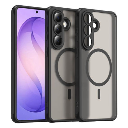Fan Dun Series TPU Hybrid PC Frosted Magsafe Phone Case, For Galaxy S26+ 5G, For Samsung Galaxy S26 Edge 5G, For Samsung Galaxy S26 Ultra 5G, For Samsung Galaxy S26 5G, For Samsung Galaxy S25 FE 5G, For Samsung Galaxy S25 Edge 5G