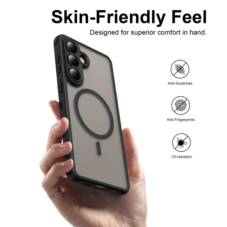 Fan Dun Series TPU Hybrid PC Frosted Magsafe Phone Case, For Galaxy S26+ 5G, For Samsung Galaxy S26 Edge 5G, For Samsung Galaxy S26 Ultra 5G, For Samsung Galaxy S26 5G, For Samsung Galaxy S25 FE 5G, For Samsung Galaxy S25 Edge 5G