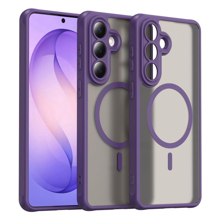 Fan Dun Series TPU Hybrid PC Frosted Magsafe Phone Case, For Galaxy S26 FE 5G, For Galaxy S26+ 5G, For Samsung Galaxy S26 Edge 5G, For Samsung Galaxy S26 Ultra 5G, For Samsung Galaxy S26 5G, For Samsung Galaxy S25 FE 5G
