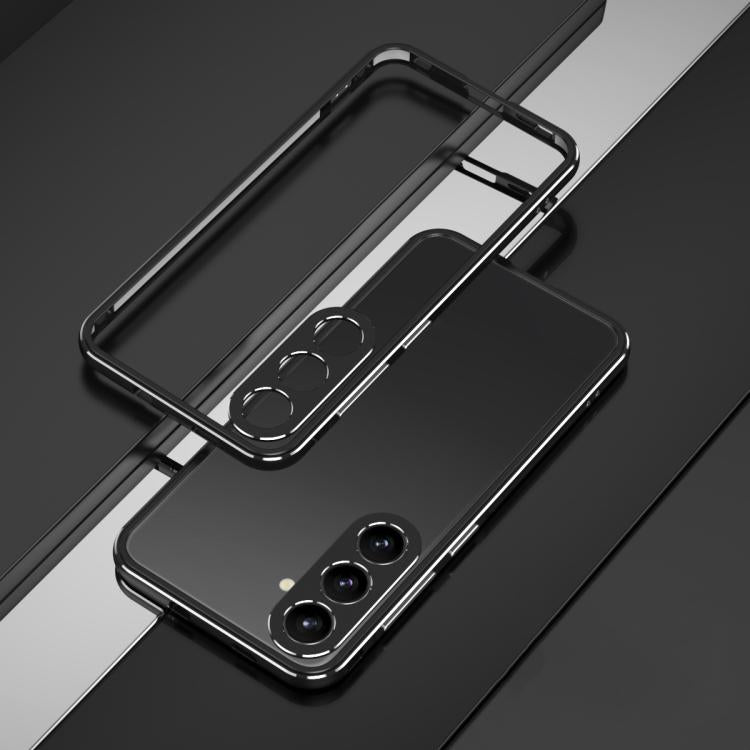 Aurora Series Lens Protector + Metal Frame Phone Case, For Samsung Galaxy S25 5G, For Samsung Galaxy S25+ 5G