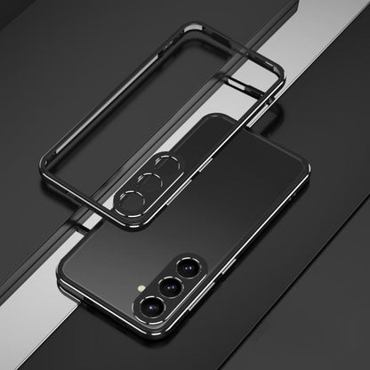 Aurora Series Lens Protector + Metal Frame Phone Case, For Samsung Galaxy S25 5G, For Samsung Galaxy S25+ 5G