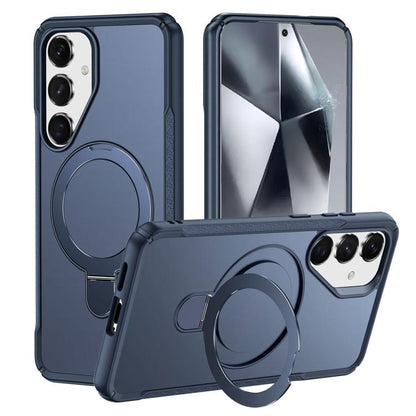 Skin Feel Magnetic Holder MagSafe Phone Case, For Samsung Galaxy S24 5G / S25 5G, For Samsung Galaxy S24+ 5G / S25+ 5G, For Samsung Galaxy S25 Ultra 5G, For Samsung Galaxy S24 Ultra 5G