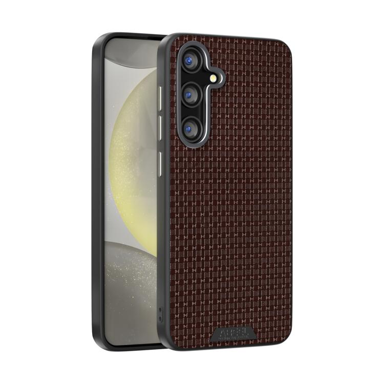 ABEEL Ruyi Pattern 6D Micro Relief MagSafe Leather Phone Case, For Samsung Galaxy S24+ 5G, For Samsung Galaxy S24 5G