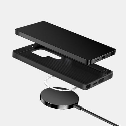 ABEEL Ruyi Pattern 6D Micro Relief MagSafe Leather Phone Case