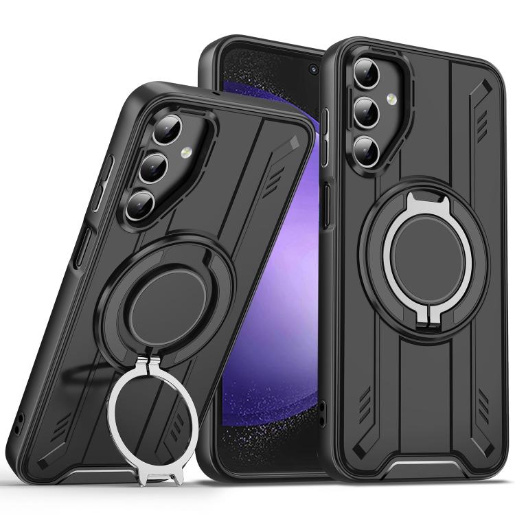 Rotating Ring Holder Magnetic MagSafe Phone Case, For Samsung Galaxy S24 Ultra 5G, For Samsung Galaxy S23 FE 5G, For Samsung Galaxy S23 Ultra 5G, For Samsung Galaxy S23+ 5G