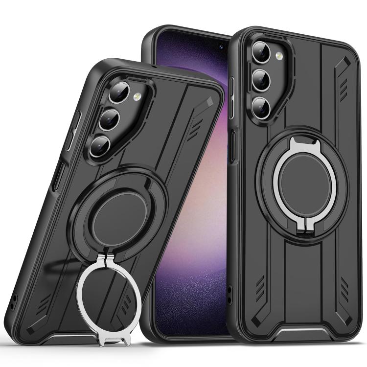 Rotating Ring Holder Magnetic MagSafe Phone Case, For Samsung Galaxy S23 5G, For Samsung Galaxy S22 Ultra 5G, For Samsung Galaxy S22+ 5G, For Samsung Galaxy S22 5G